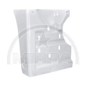 61943 | ÇAMURLUK ÖN SOL BEYAZ BOYALI PLASTİK