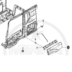 66182 | FENDER EXTENSION LEFT